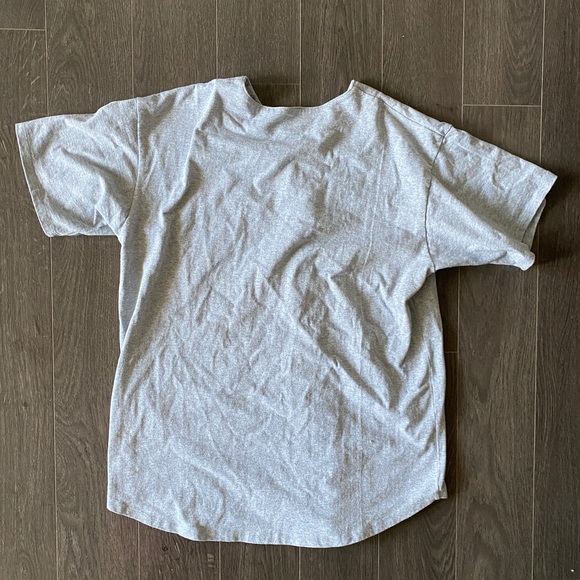 American Apparel Heavyweight Cotton Button down Baseball Jersey size S - Picture 2 of 4